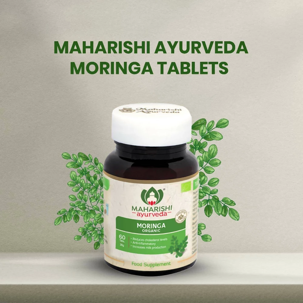 Maharishi Ayurveda Moringa Organic Tablets, 60 Tablets-2.webp